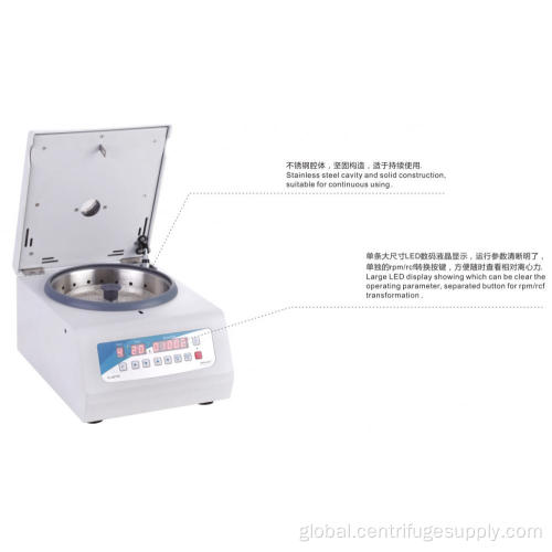 Centrifuge for Making PRF & CGF Clot TGL-16LM Bench High Speed Refrigerated Centrifuge Machine Factory